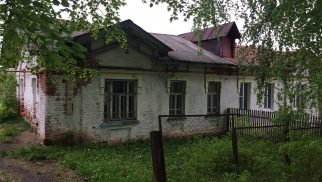 Типовой двухквартирный дом для служащих фабрики Коновалова, начало XX в.