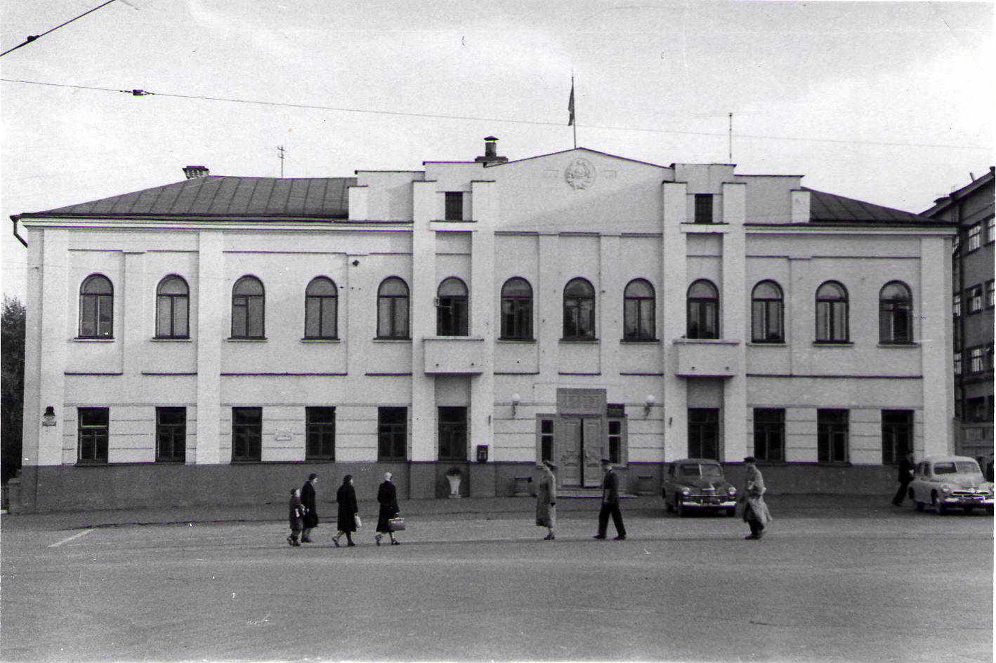 Ивановская городская. Иваново-Вознесенская городская Дума 1917г. Здание городской управы Иваново. Площадь революции 4 Иваново. Иваново 1917.